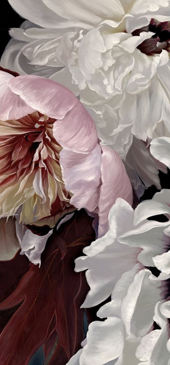 Fleur Triptych - Panel 1 Poster Print by Urban Road Urban Road # UR7861